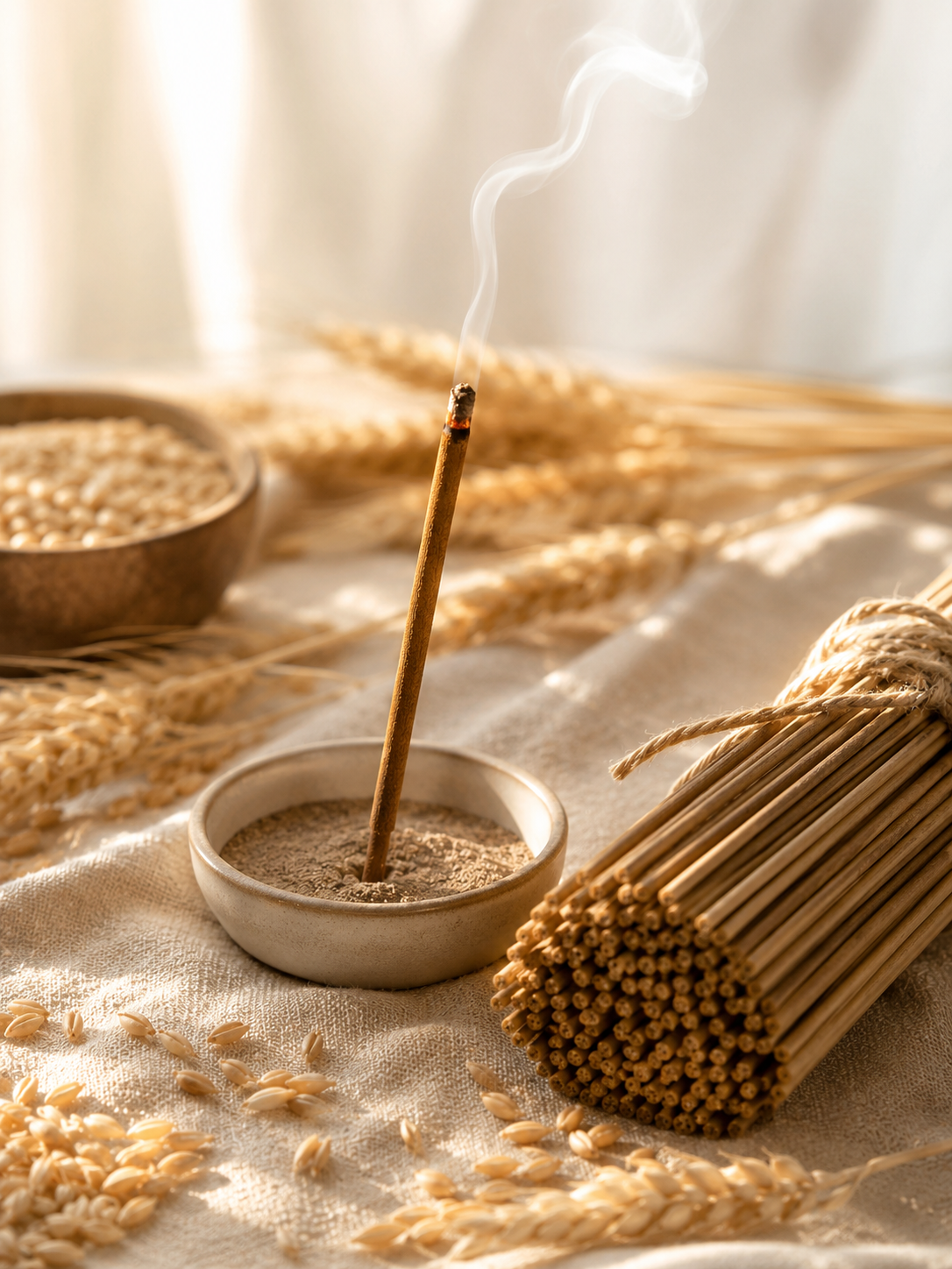 Arroz y trigo